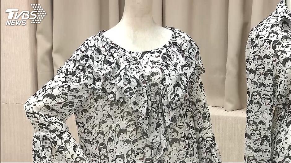 成衣業者侵權拷貝LANVIN圖版　製T-shirt