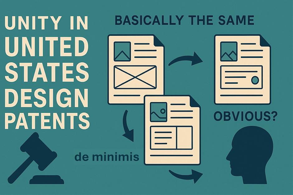 美國設計專利的單一性審查