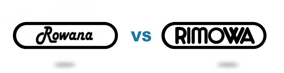 台商自行將「 ROWANA」商標加框使用，經智慧財產法院判定有侵害德商知名行李箱品牌「RIMOWA 」之商標權，須賠新台幣335萬餘元！！